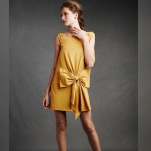 Anthro Hitherto bow dress